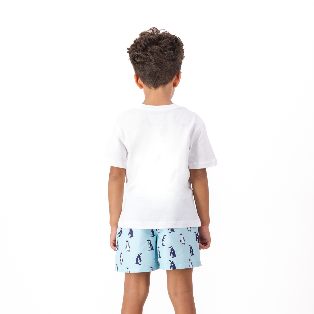 Kids Tee | Penguins / Blue