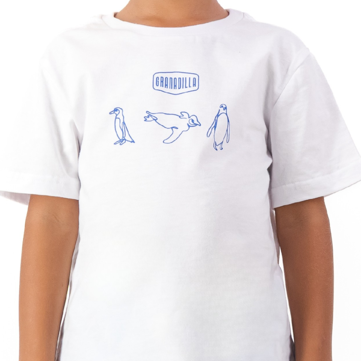 Kids Tee | Penguins / Blue