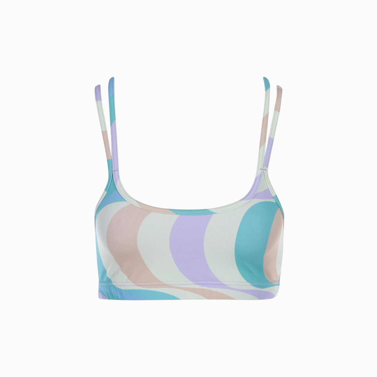 Active Crop Top | Candy Waves