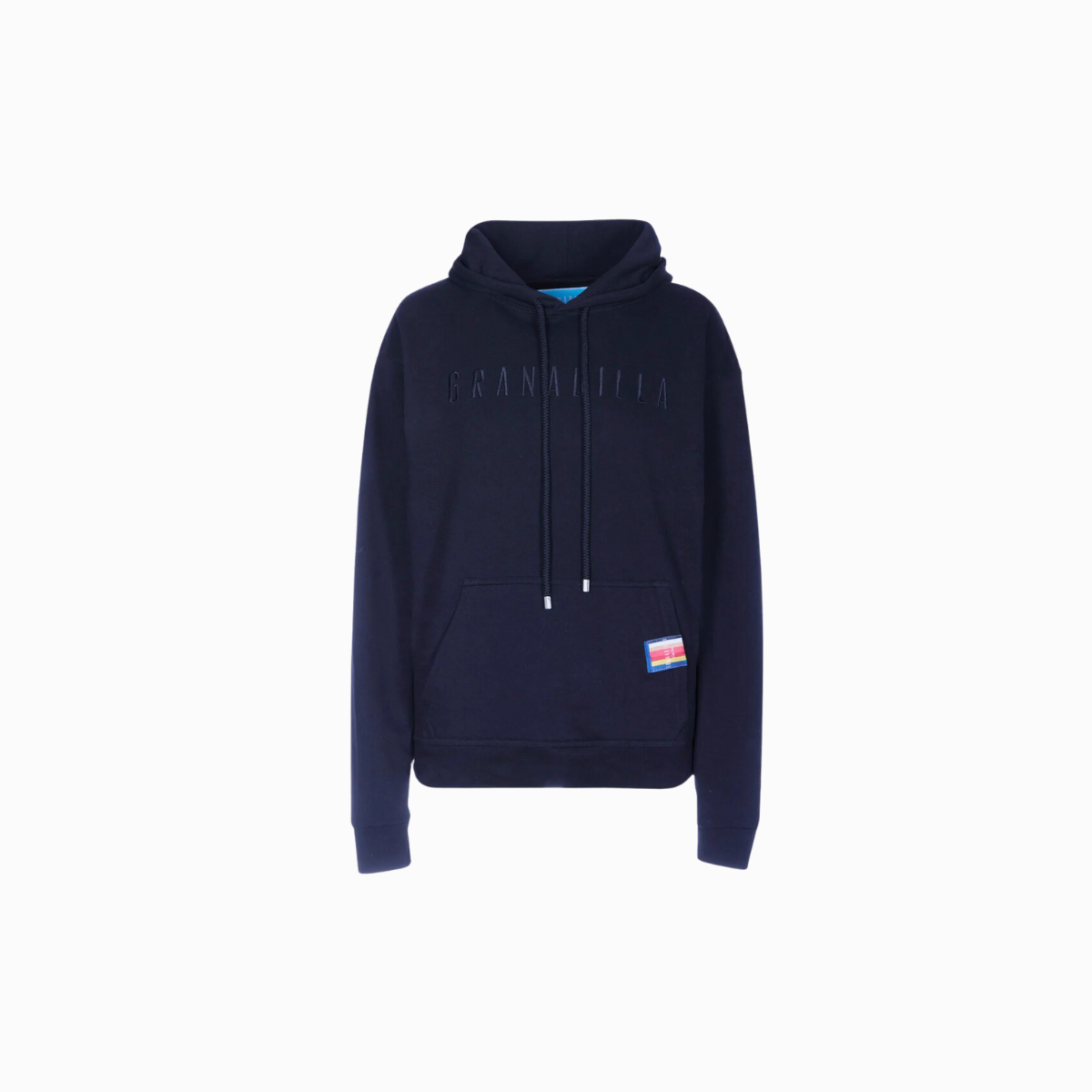 Fitted Hoodie | Granadilla Logo / Navy