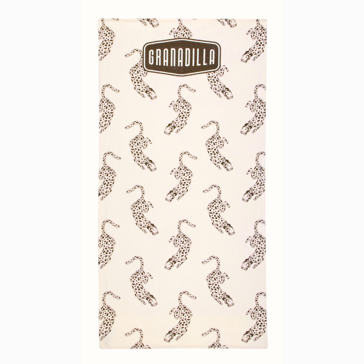 Beach Towel | Leopard / Cream