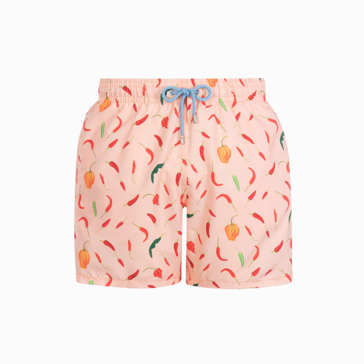 Mid-length Swim Shorts | Chillies / Peach