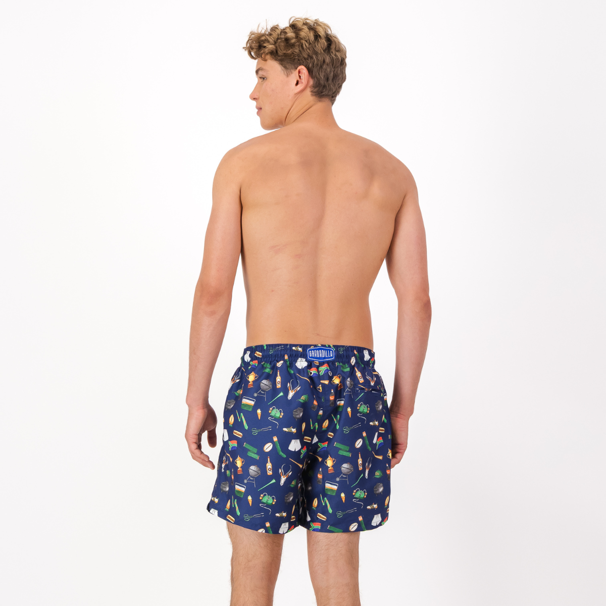 Mid-length Swim Shorts | Game Day / Navy