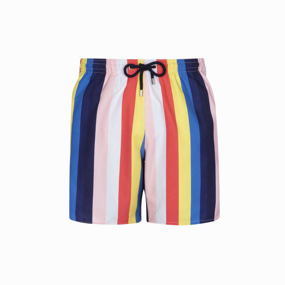 Mid-length Swim Shorts | Stripes / Bright