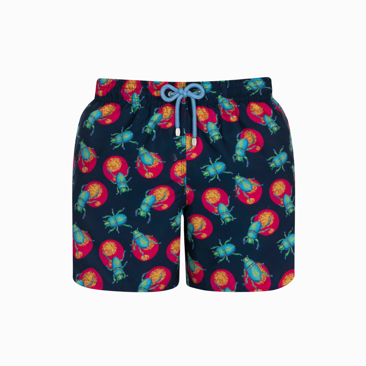 Mid-length Swim Shorts | Dung Beetle / Navy