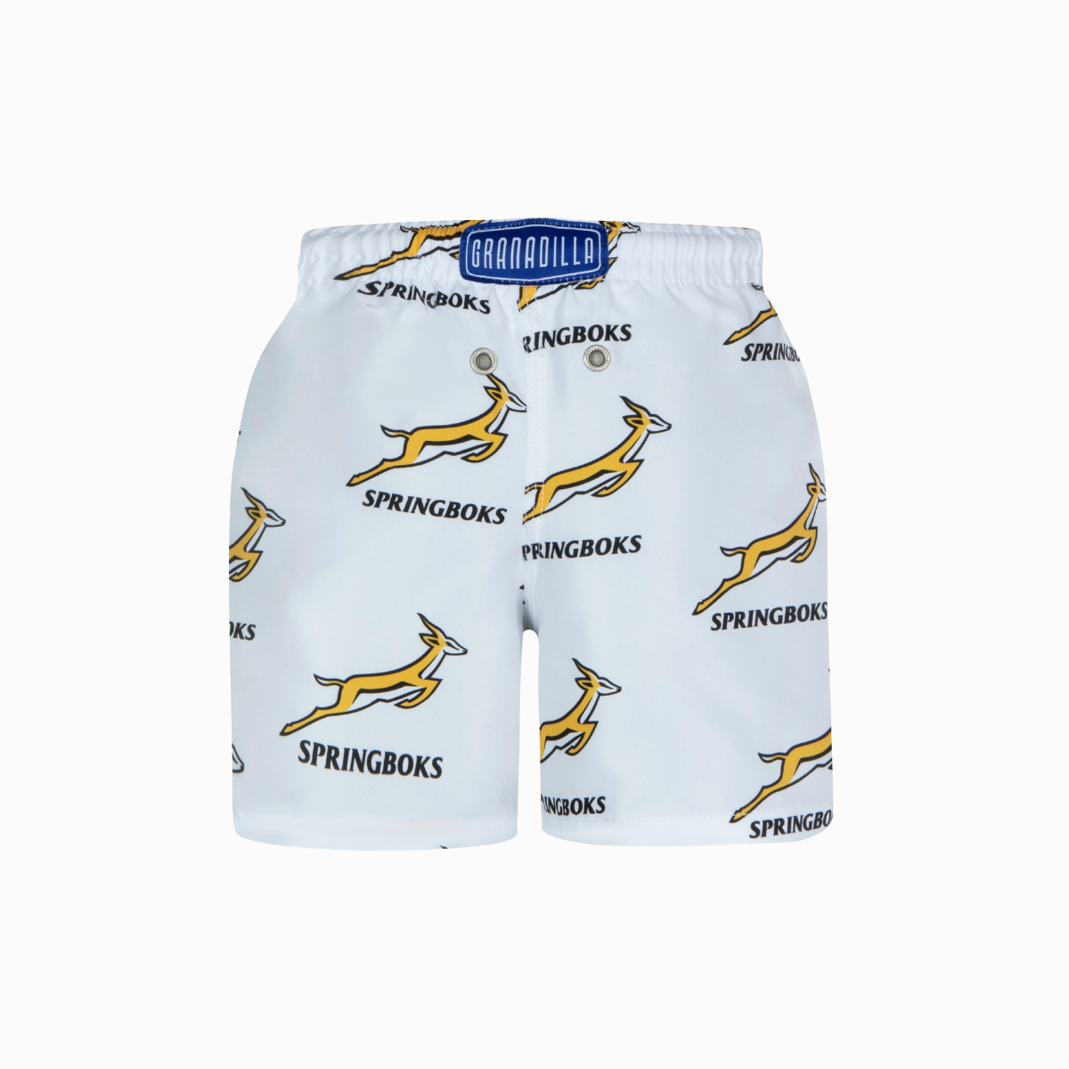 Kids Swim Shorts | SS25 Springbok / White