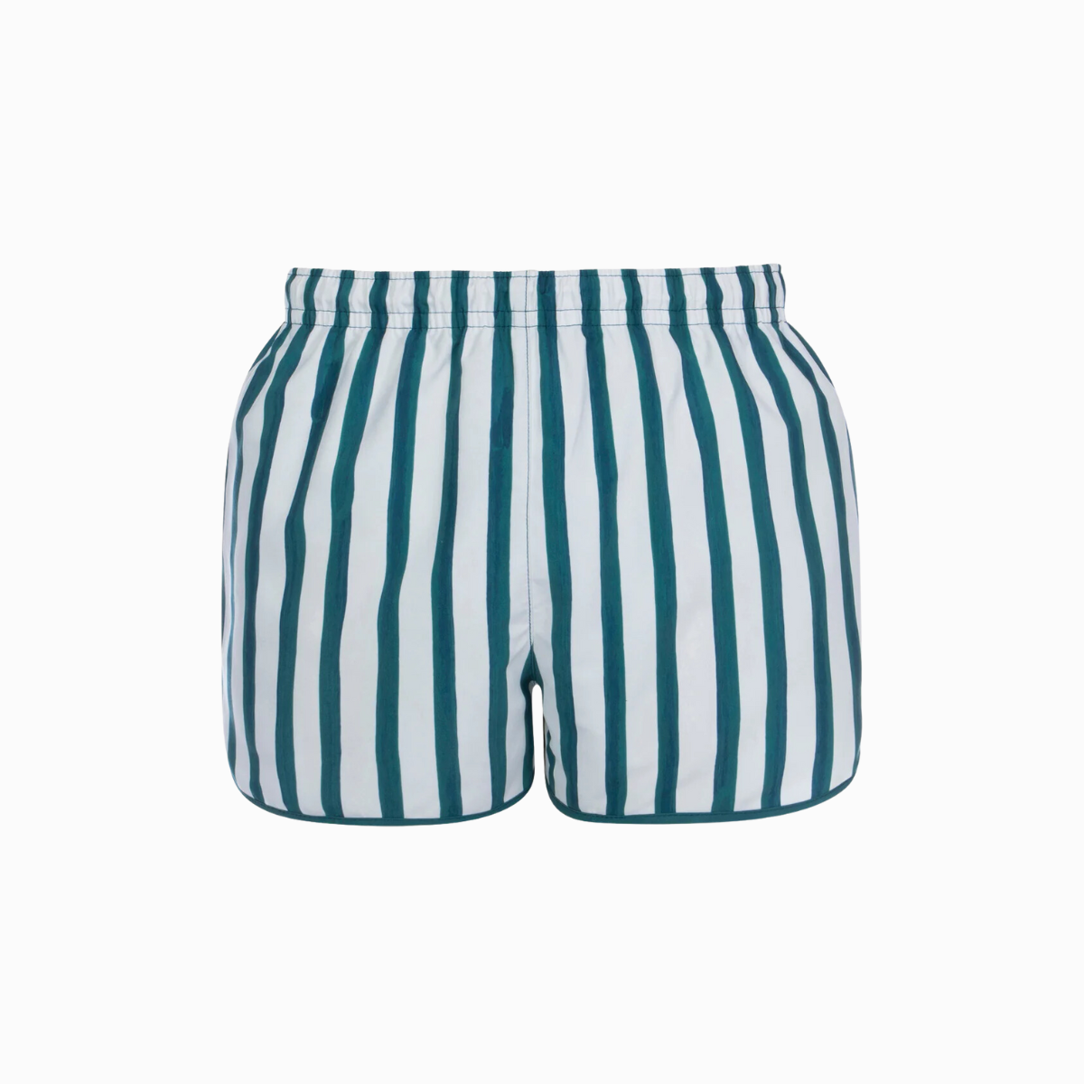 Jogger Shorts | Green Stripe