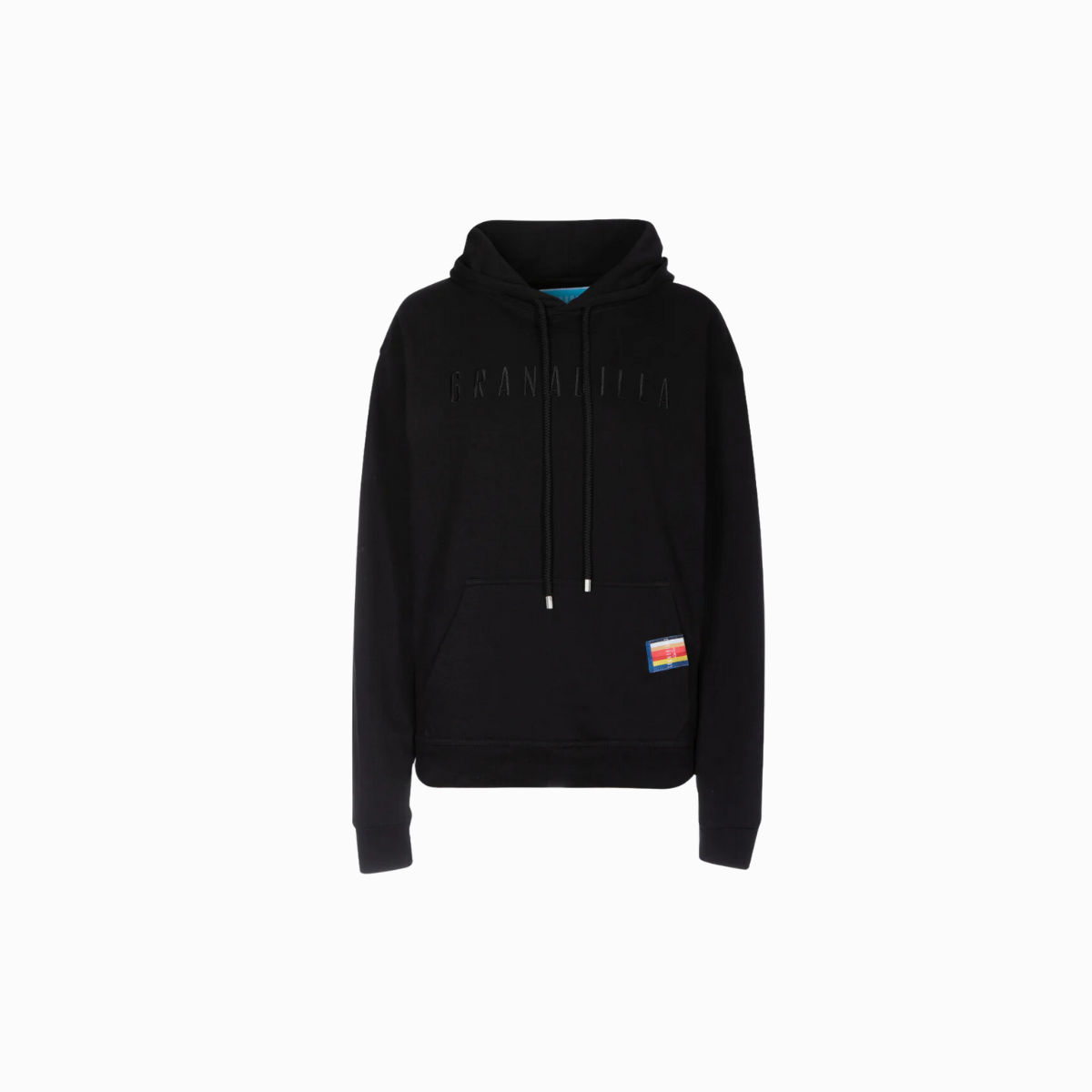 Fitted Hoodie | Granadilla Logo / Black