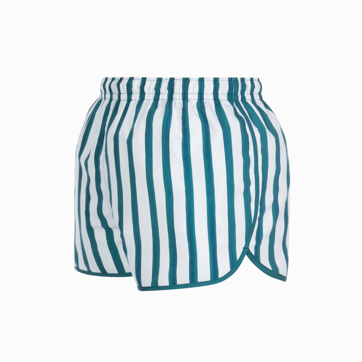 Jogger Shorts | Green Stripe