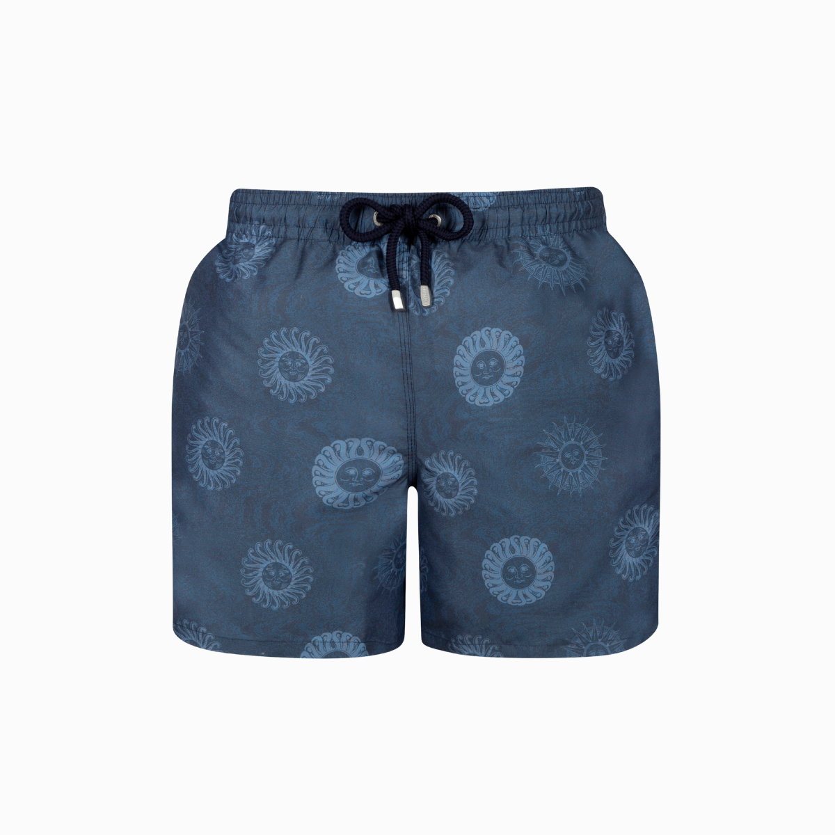 Mid-length Swim Shorts | Helios Sun / Navy