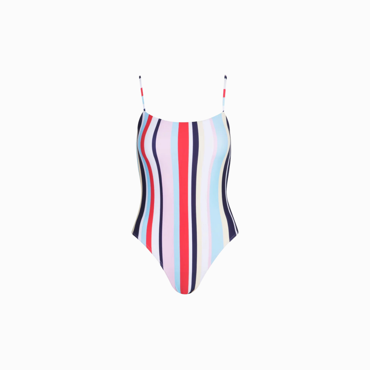 Strappy One Piece | Stripes