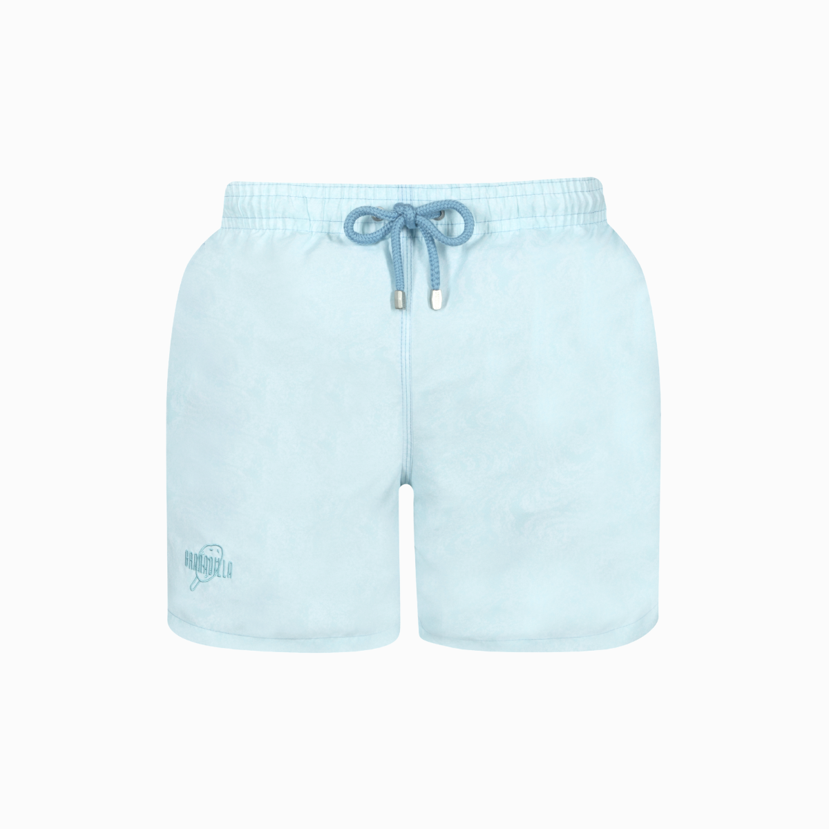 Mid-Length Swim Shorts | Stone Wash / Blue