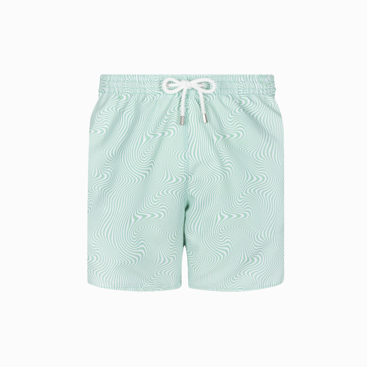 Mid-length Swim Shorts | Warp / Mint