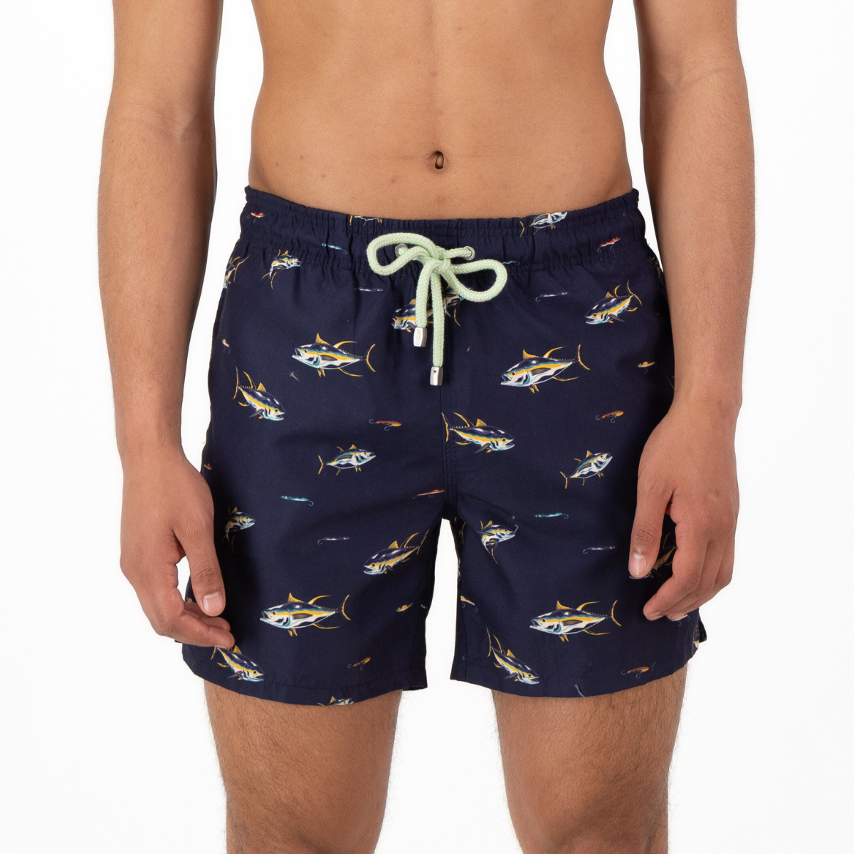 Mid-length Swim Shorts | Tuna / Navy