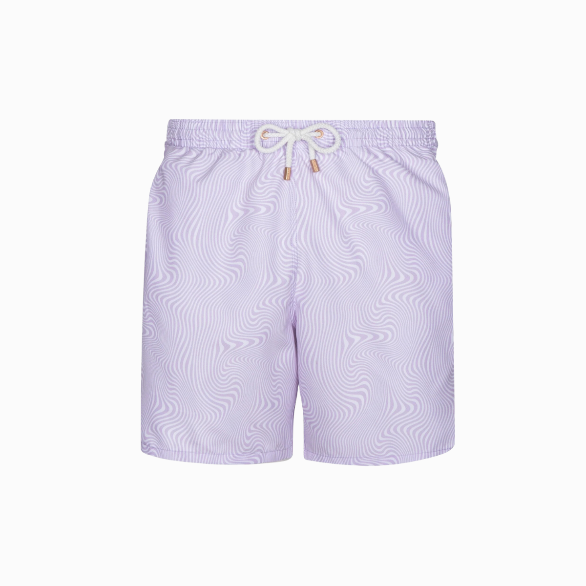 Mid-length Swim Shorts | Warp / Lilac