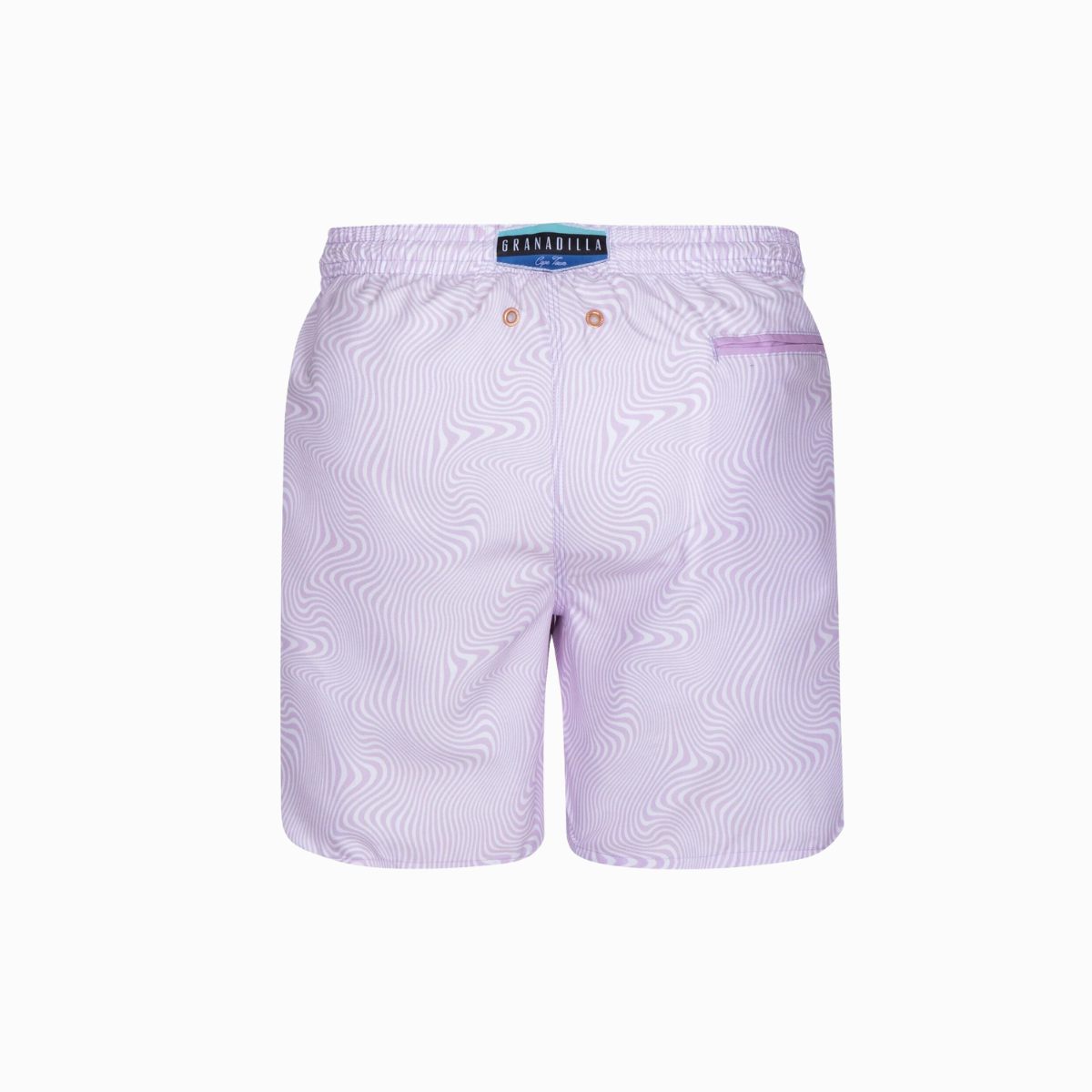 Mid-length Swim Shorts | Warp / Lilac