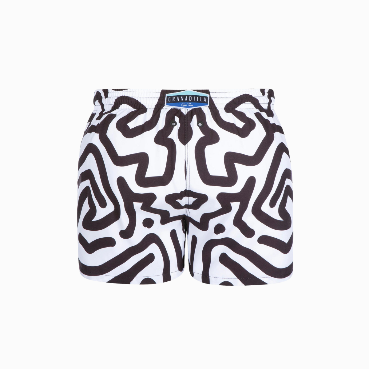 Brain Coral | White / Short Shorts