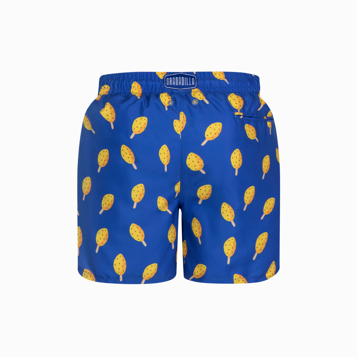 Mid-length Swim Shorts | Lolly / Cobalt