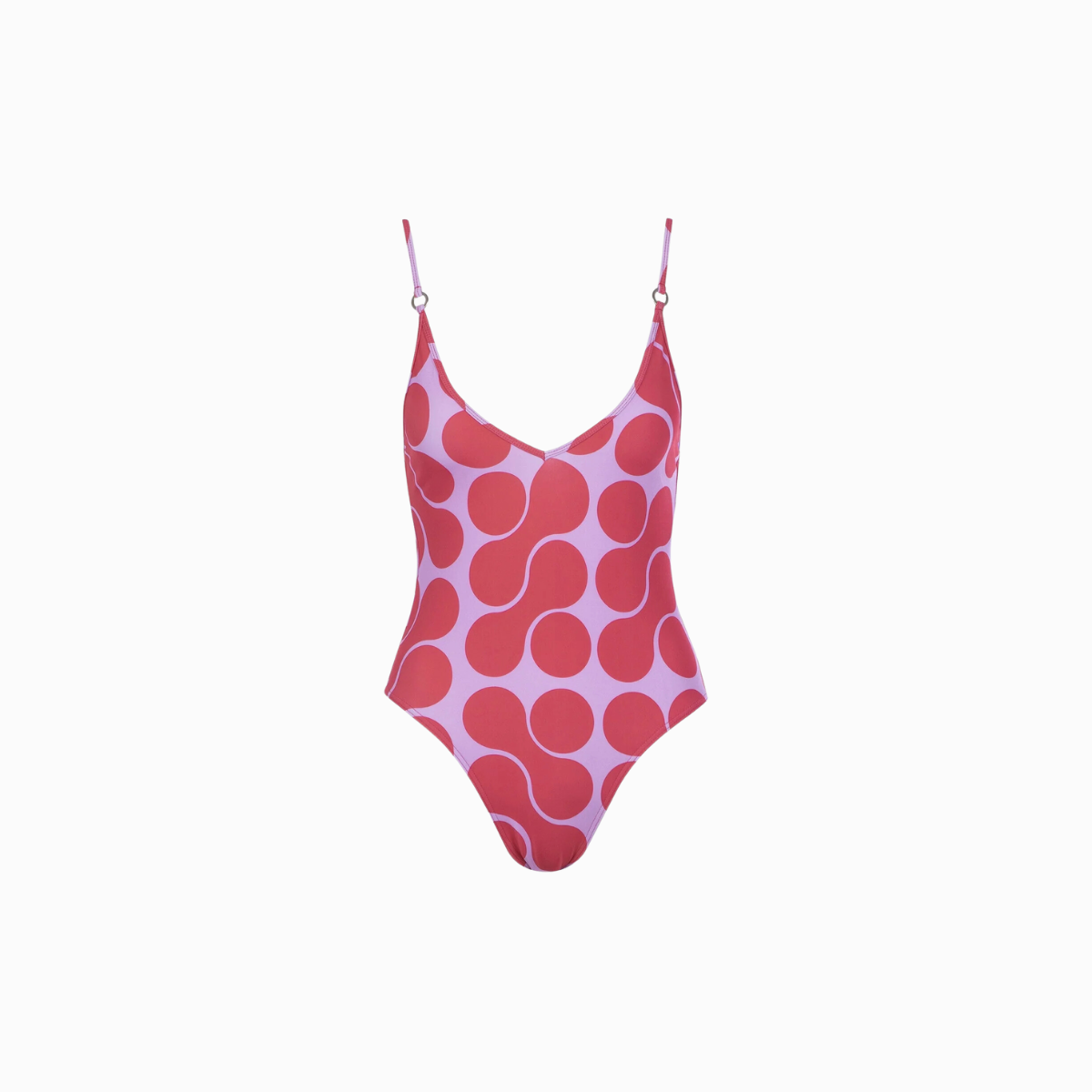 V-Neck One Piece | Lava Lamp