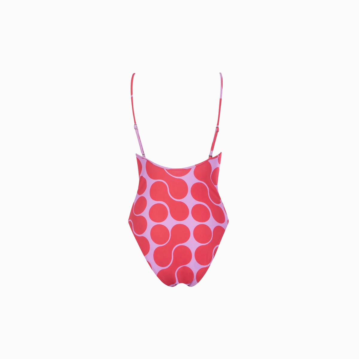 V-Neck One Piece | Lava Lamp