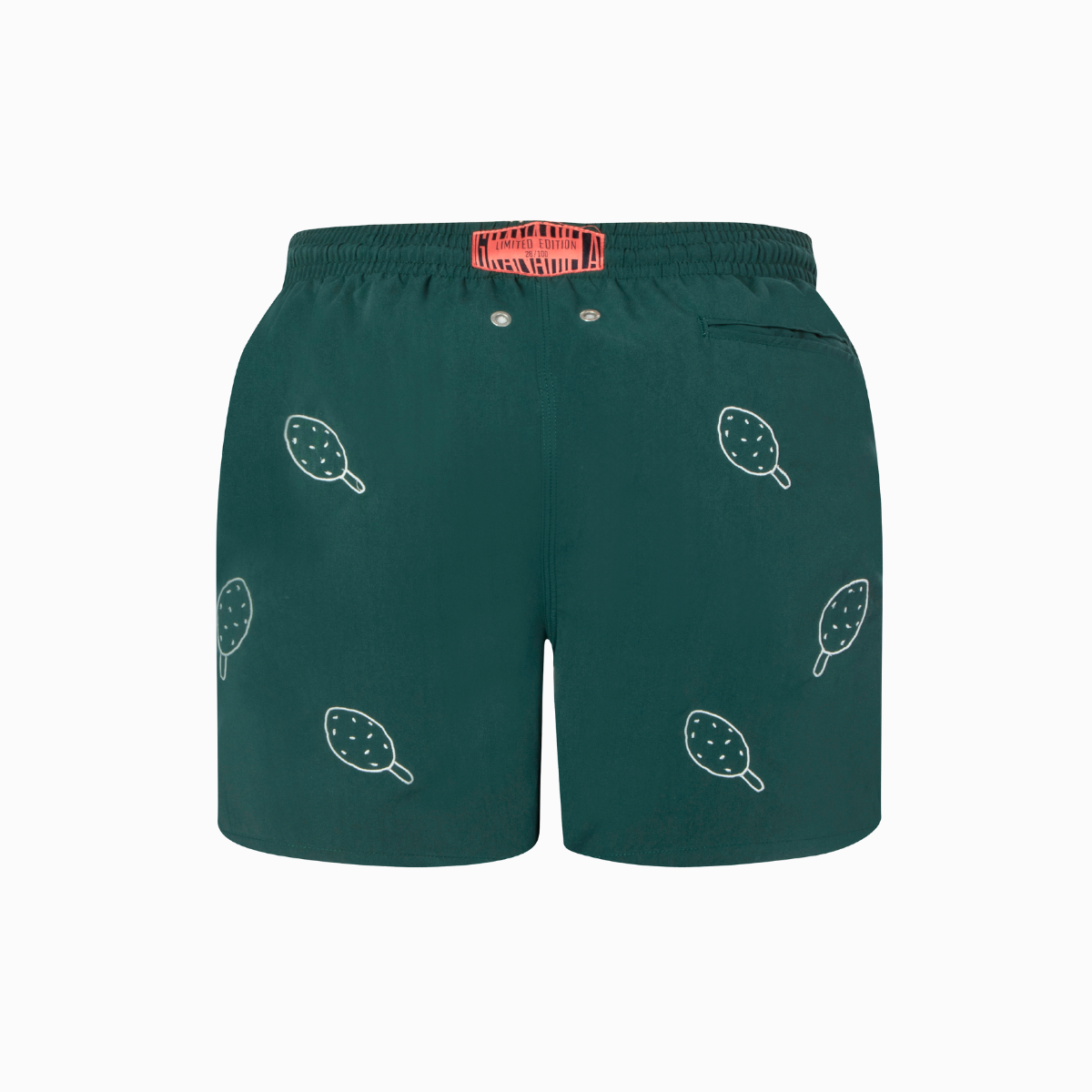 Limited Edition Swim Shorts | Lollies/ Emerald