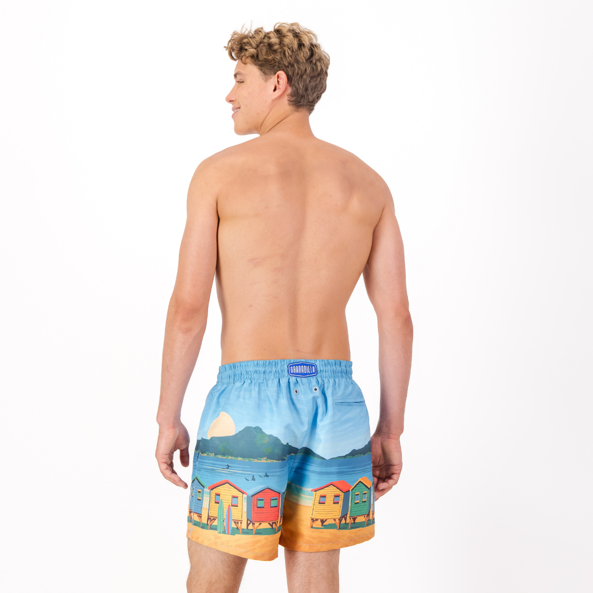 Mid-length Swim Shorts | Muizies  / Blue