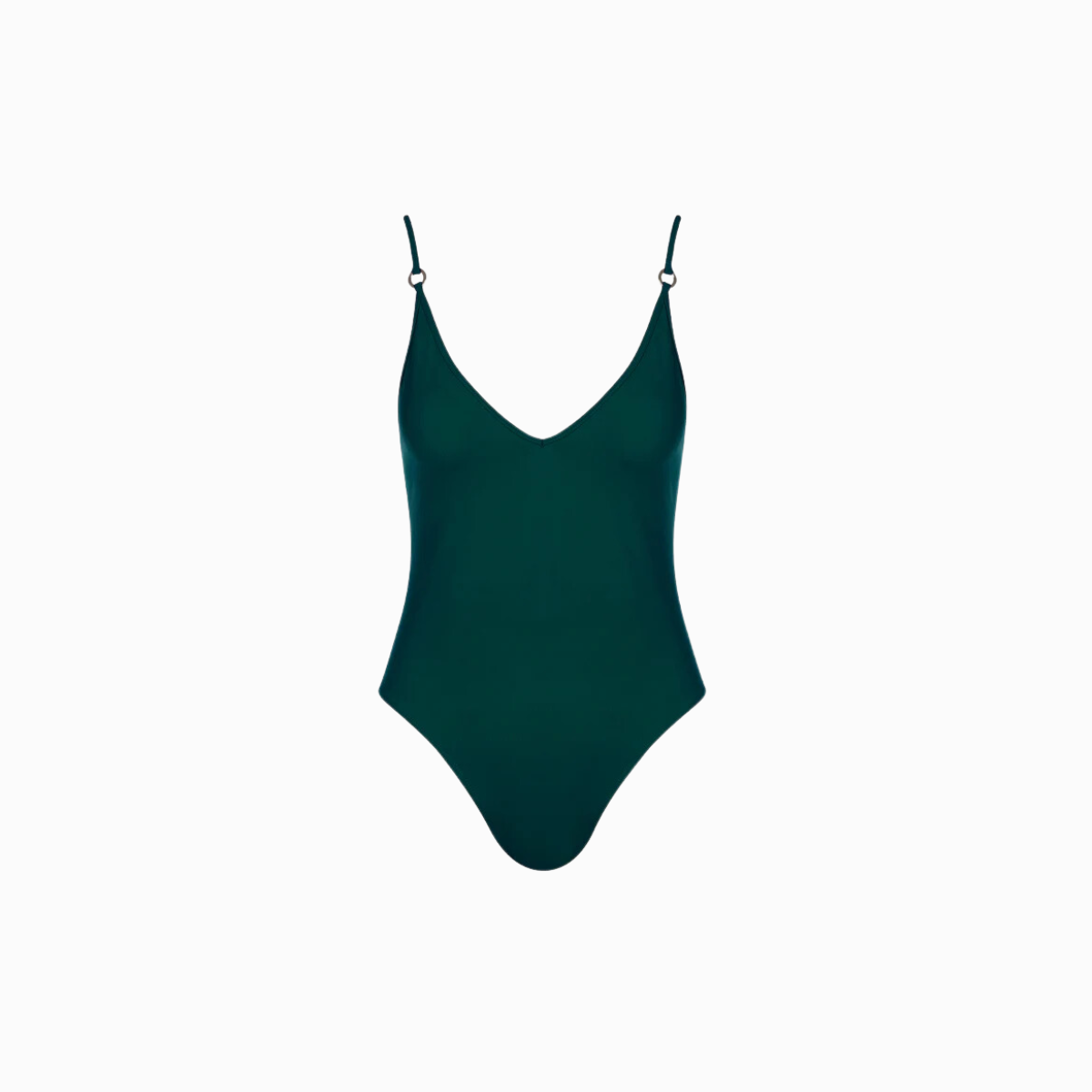 V-Neck One Piece | Emerald