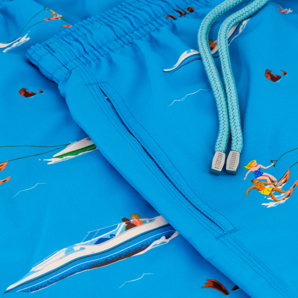 Mid-length Swim Shorts | Knysna Skier / Scuba Blue