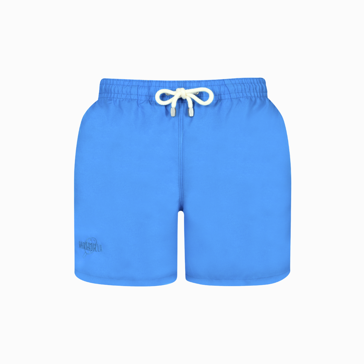 Mid-Length Swim Shorts | Stone Wash / Cobalt