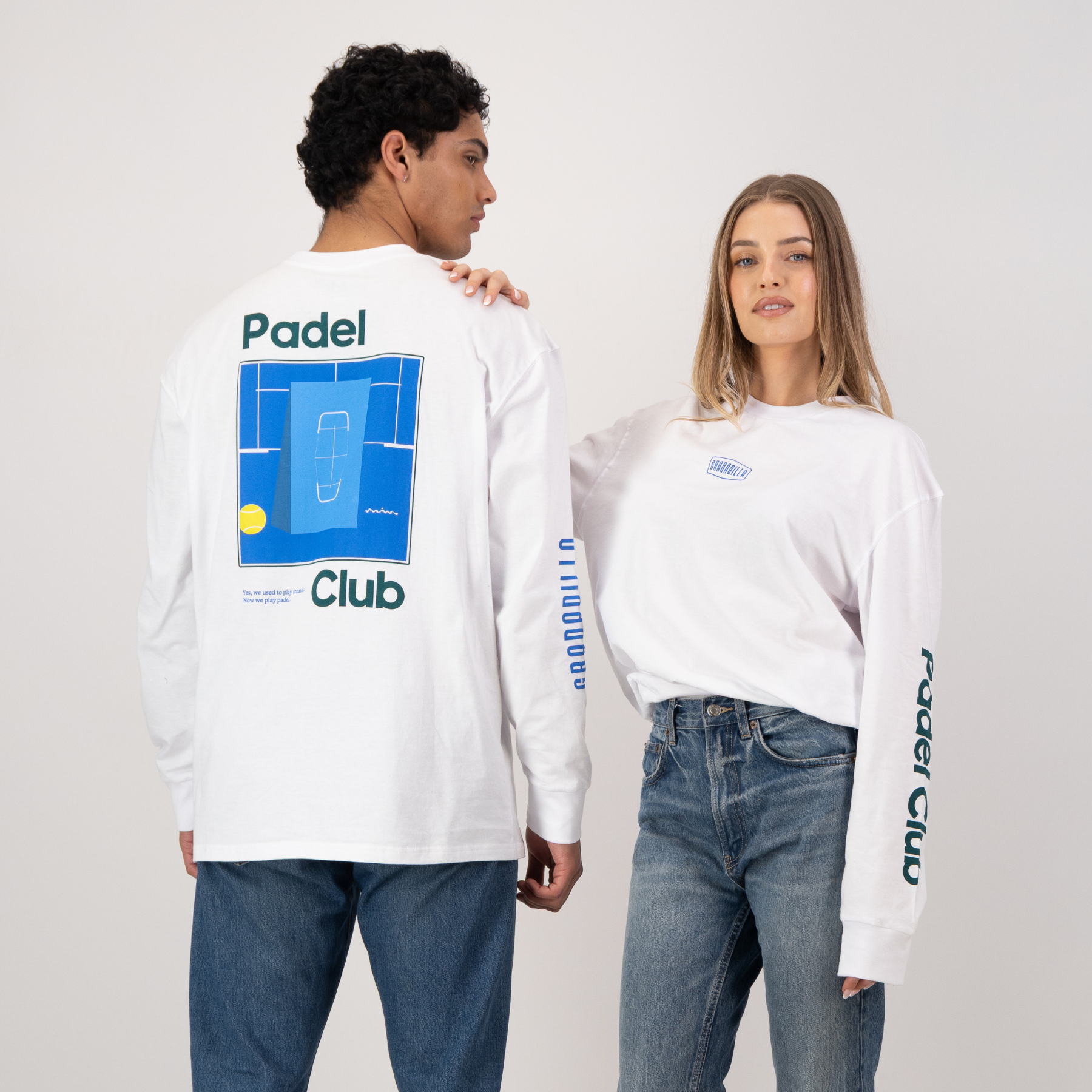 White Long Sleeve | Padel Club