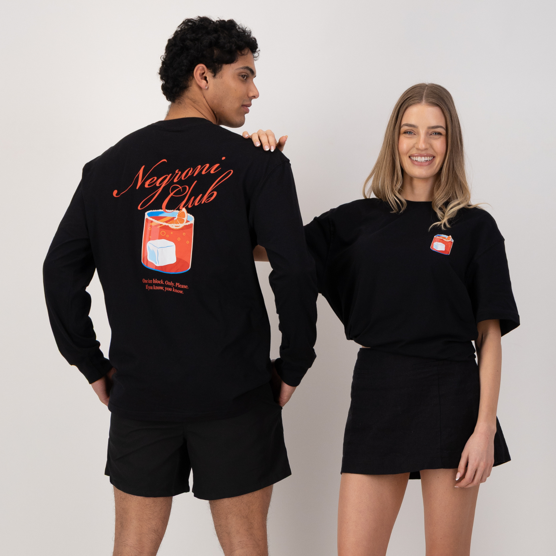 Black Long Sleeve | Negroni Club