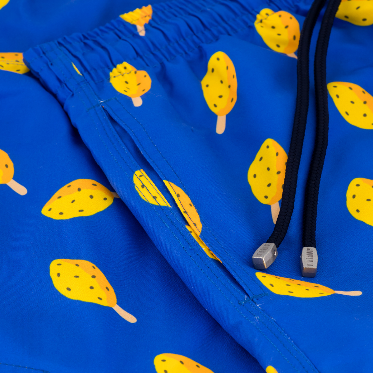 Mid-length Swim Shorts | Lolly / Cobalt