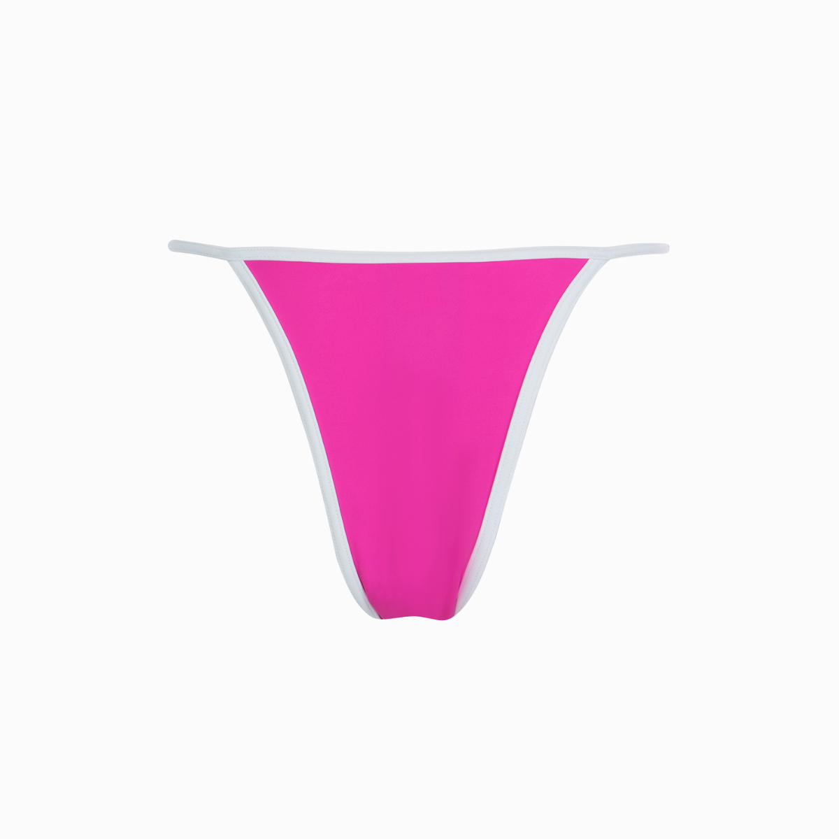 White Binding Bottoms | Magenta