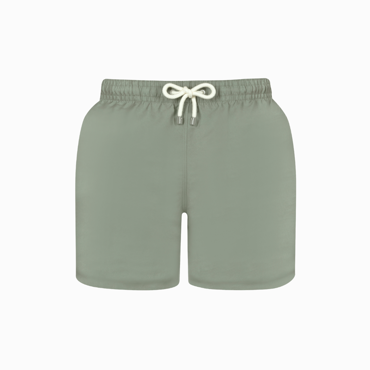 Mid-length Swim Shorts | Plain / Fatigue