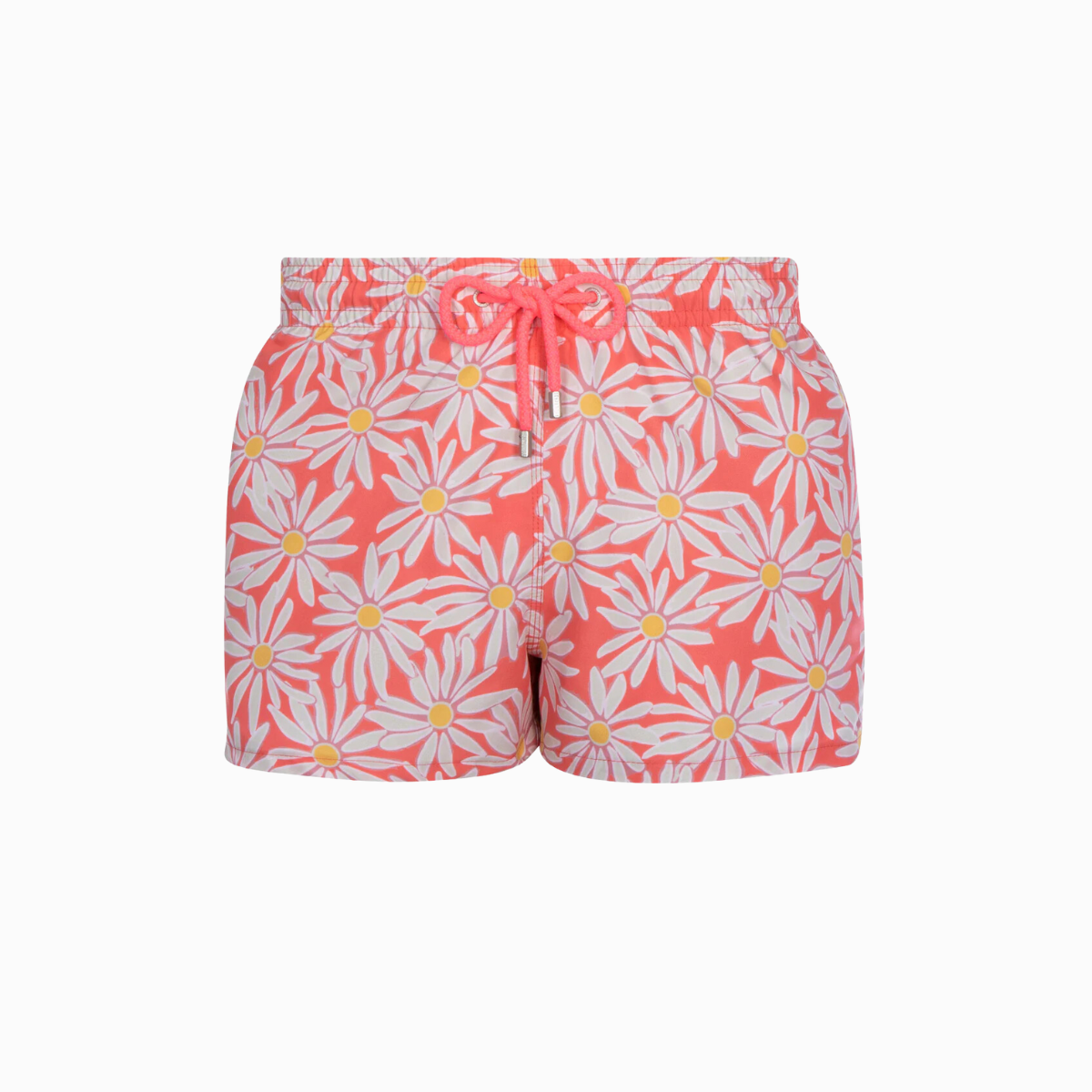 Short Swim Shorts | Daisies / Pink