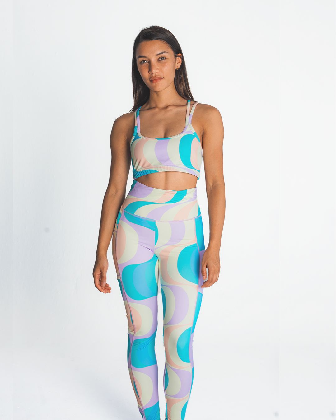 Active Leggings | Candy Waves