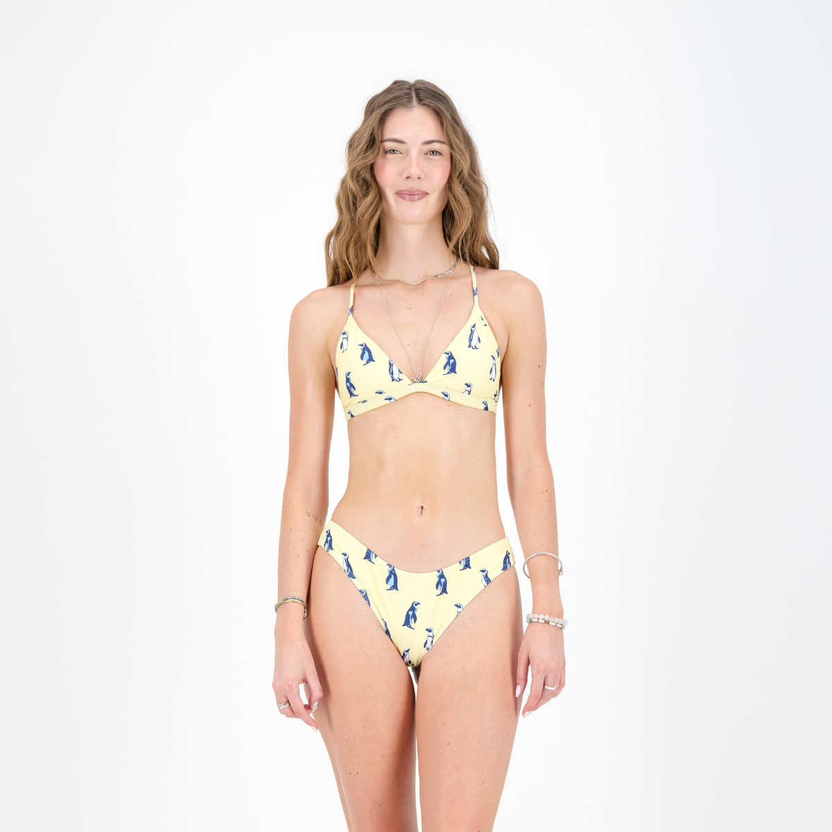 The Clifton Top | Penguins / Butter Yellow