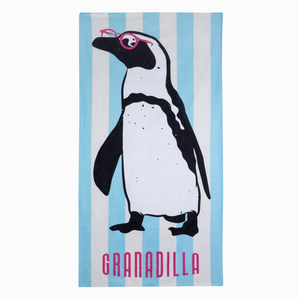 Beach Towel | Penguin Stripe