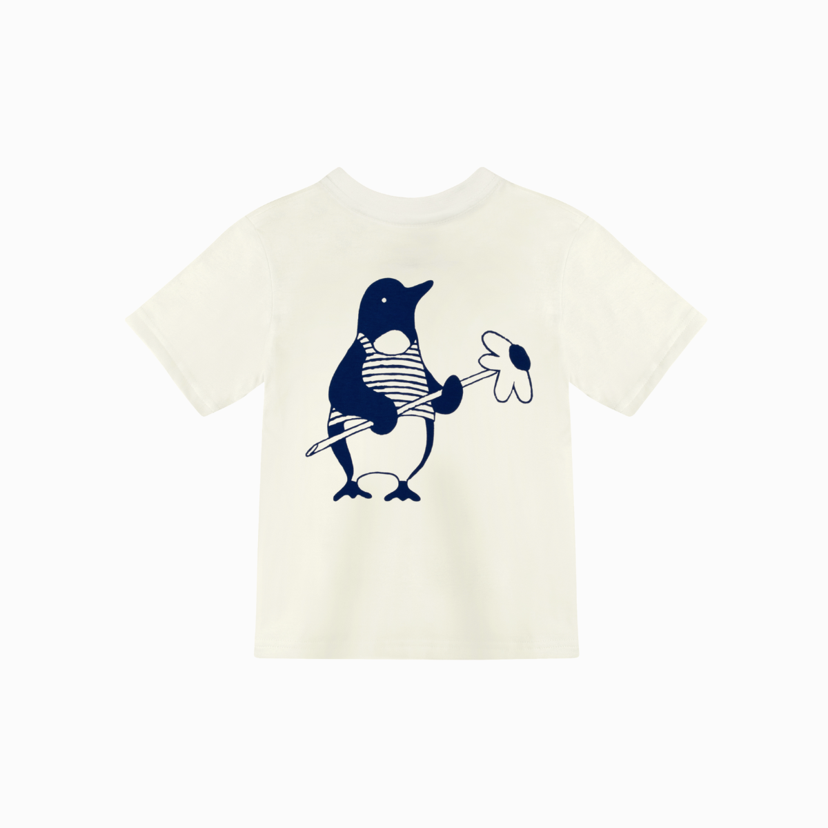 Kids Tee | Flower Penguin