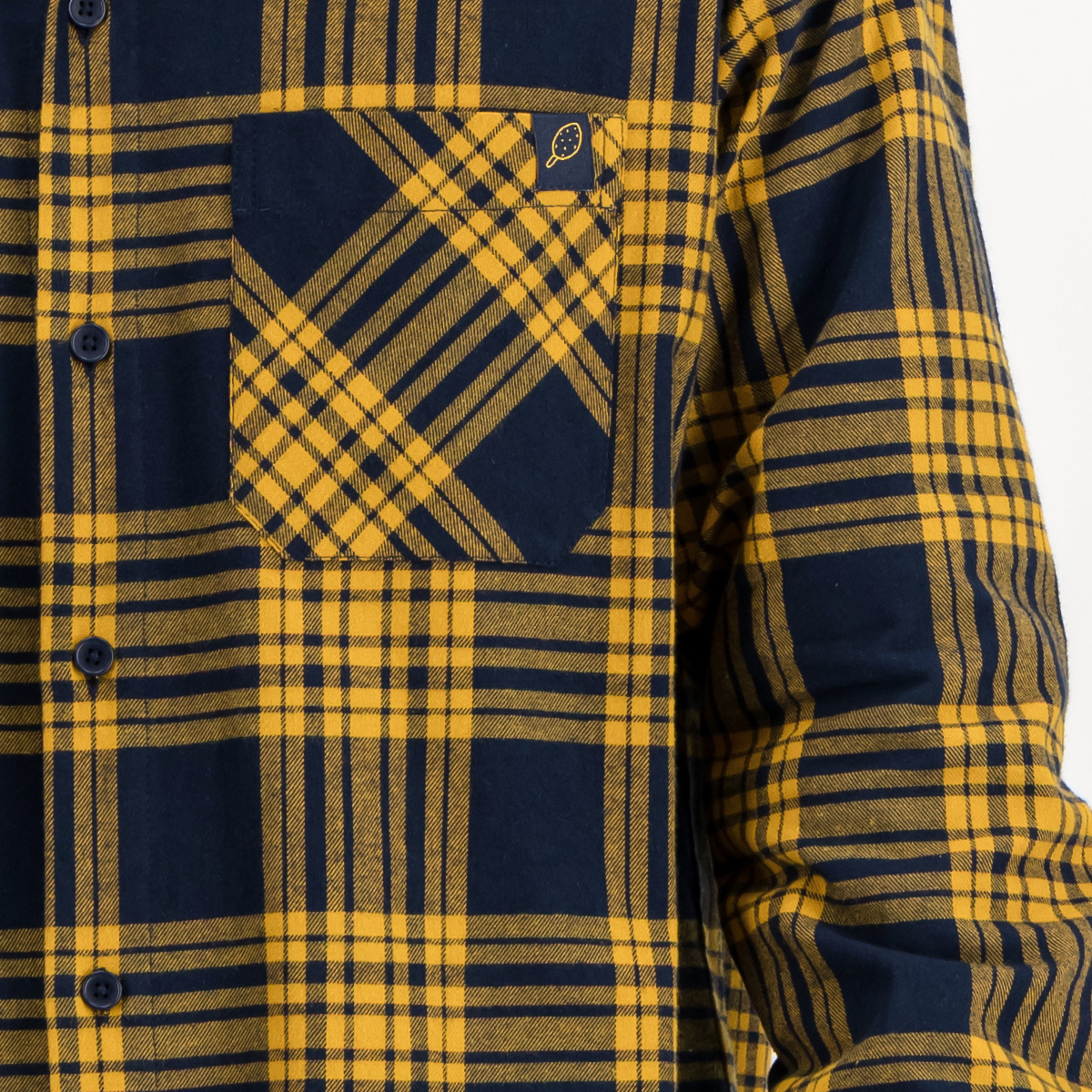 Mens Long Sleeve Shirt | Checked / Multi | Flannel