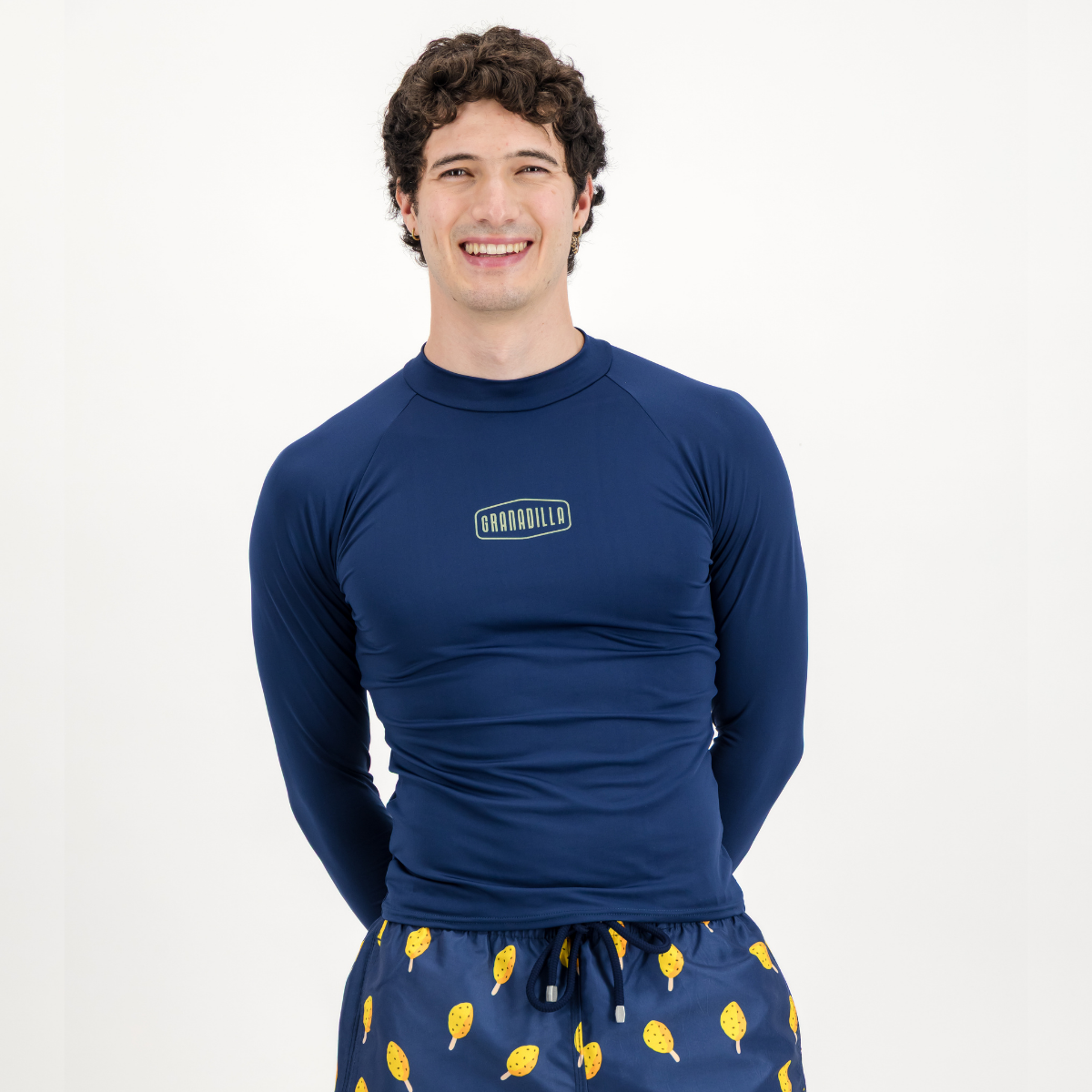Mens Rash Vest | Plain / Navy