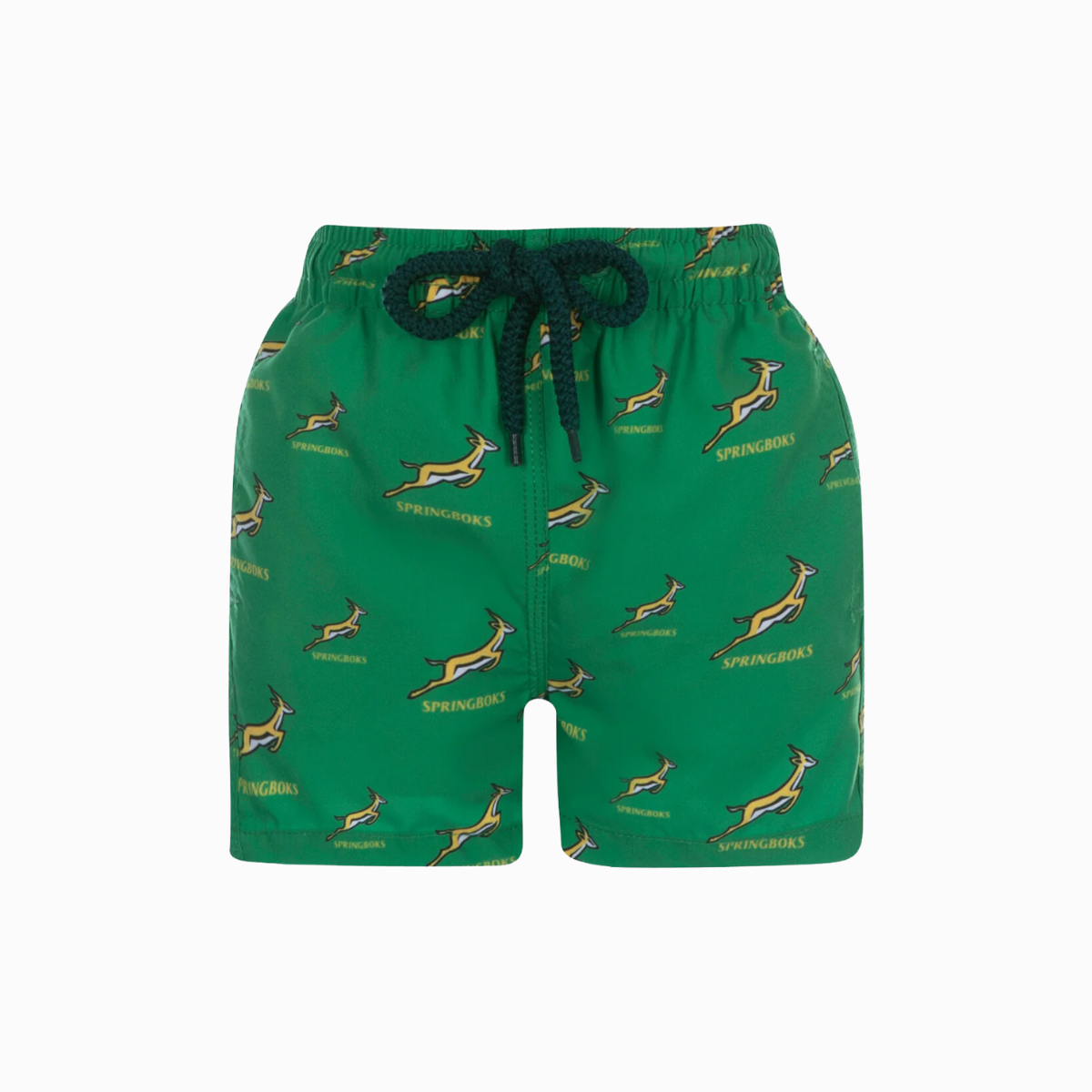 Kids Swim Shorts | Springbok / Green