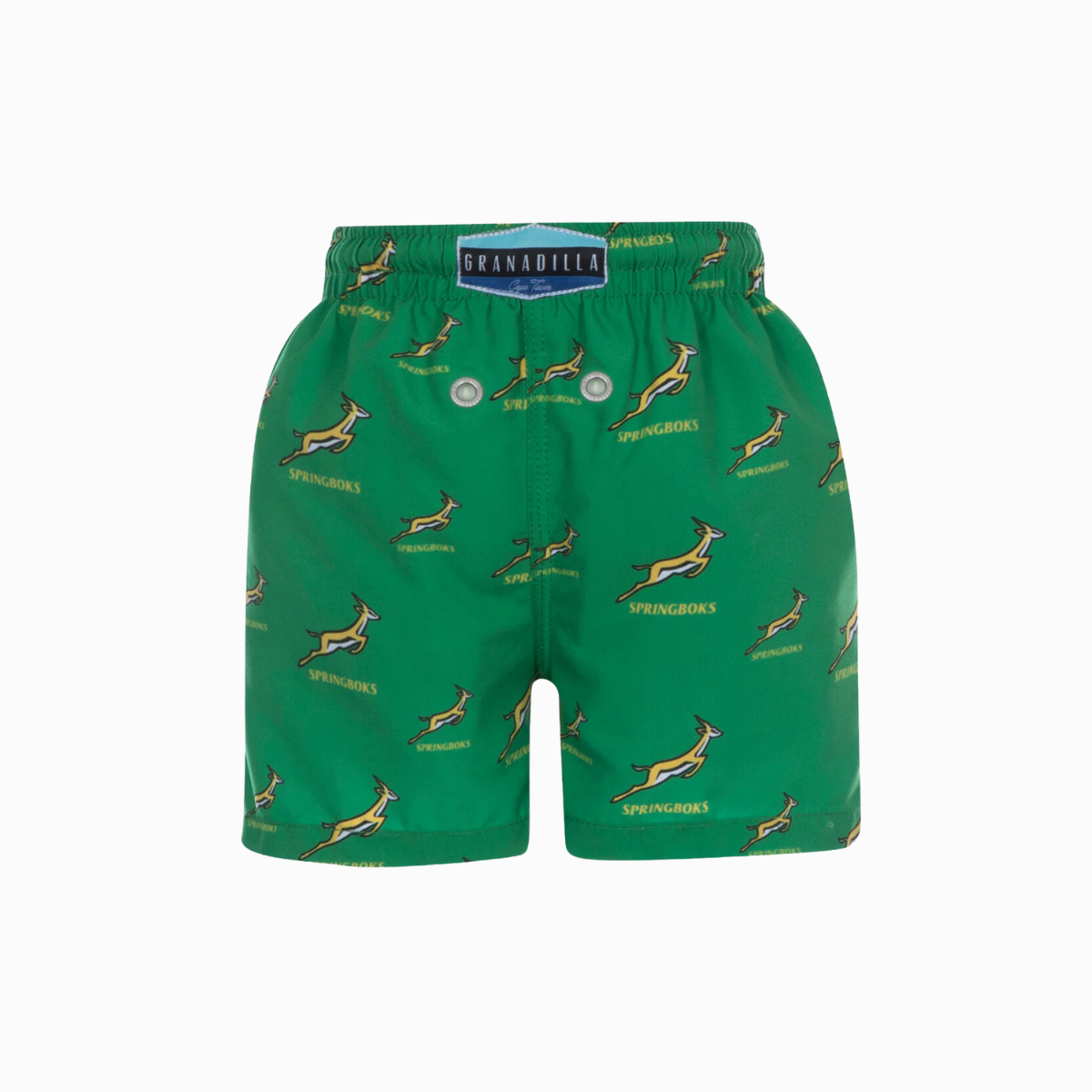 Kids Swim Shorts | Springbok / Green