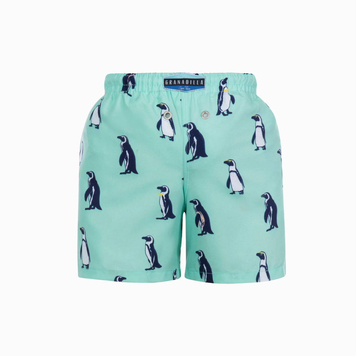 Kids Shorts | Penguins /Mint