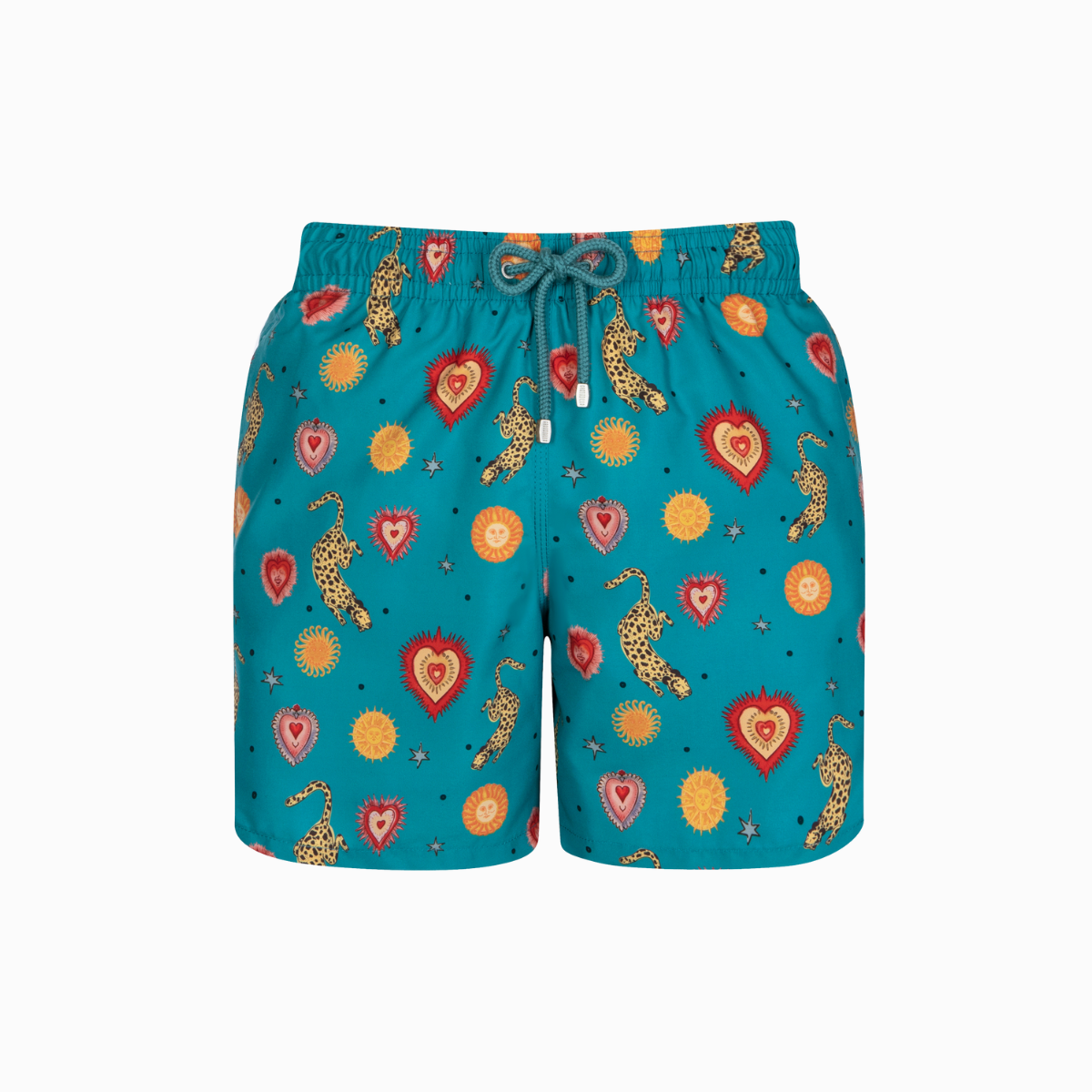 Mid-length Swim Shorts | Sphinx / Teal