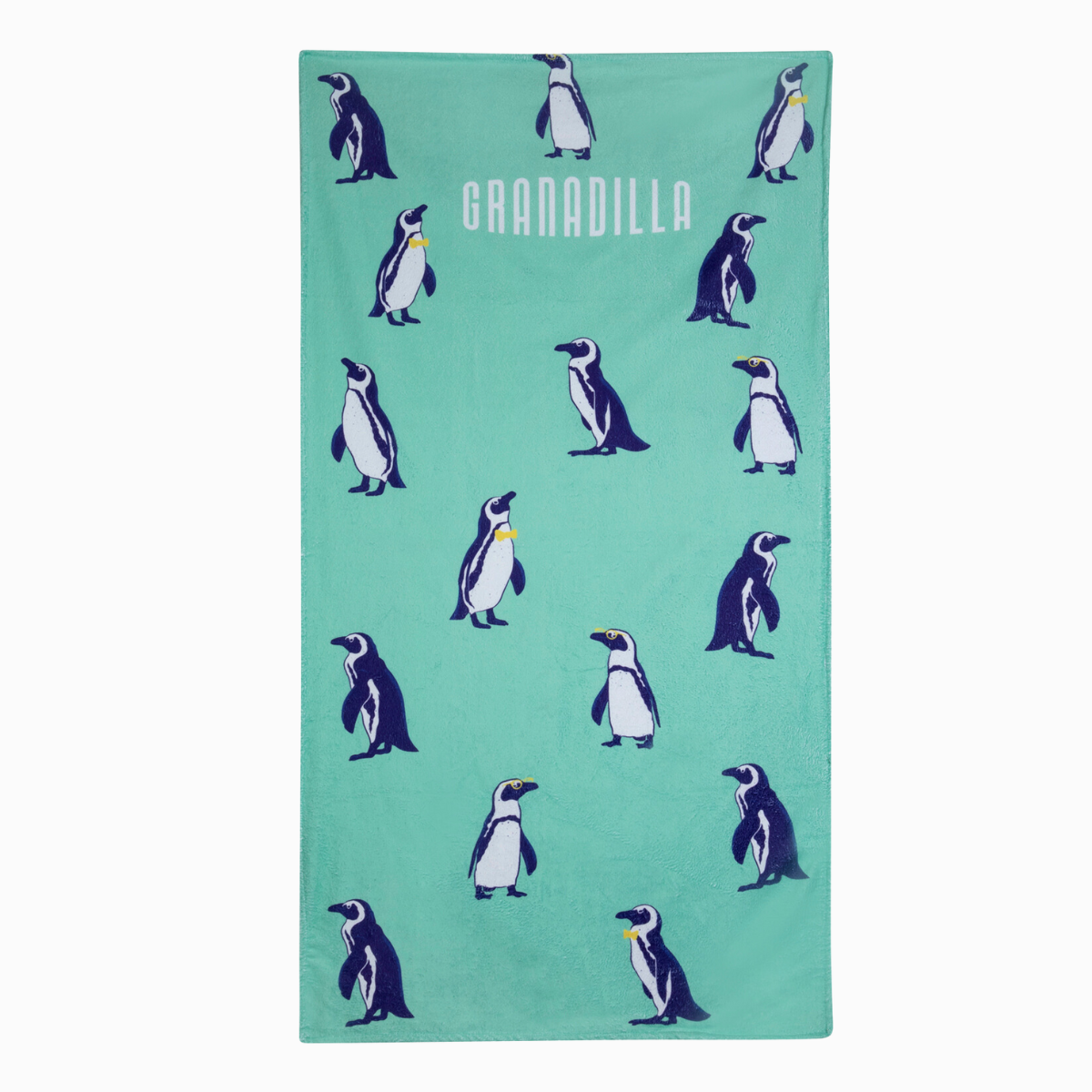 Beach Towel | Penguins Mint