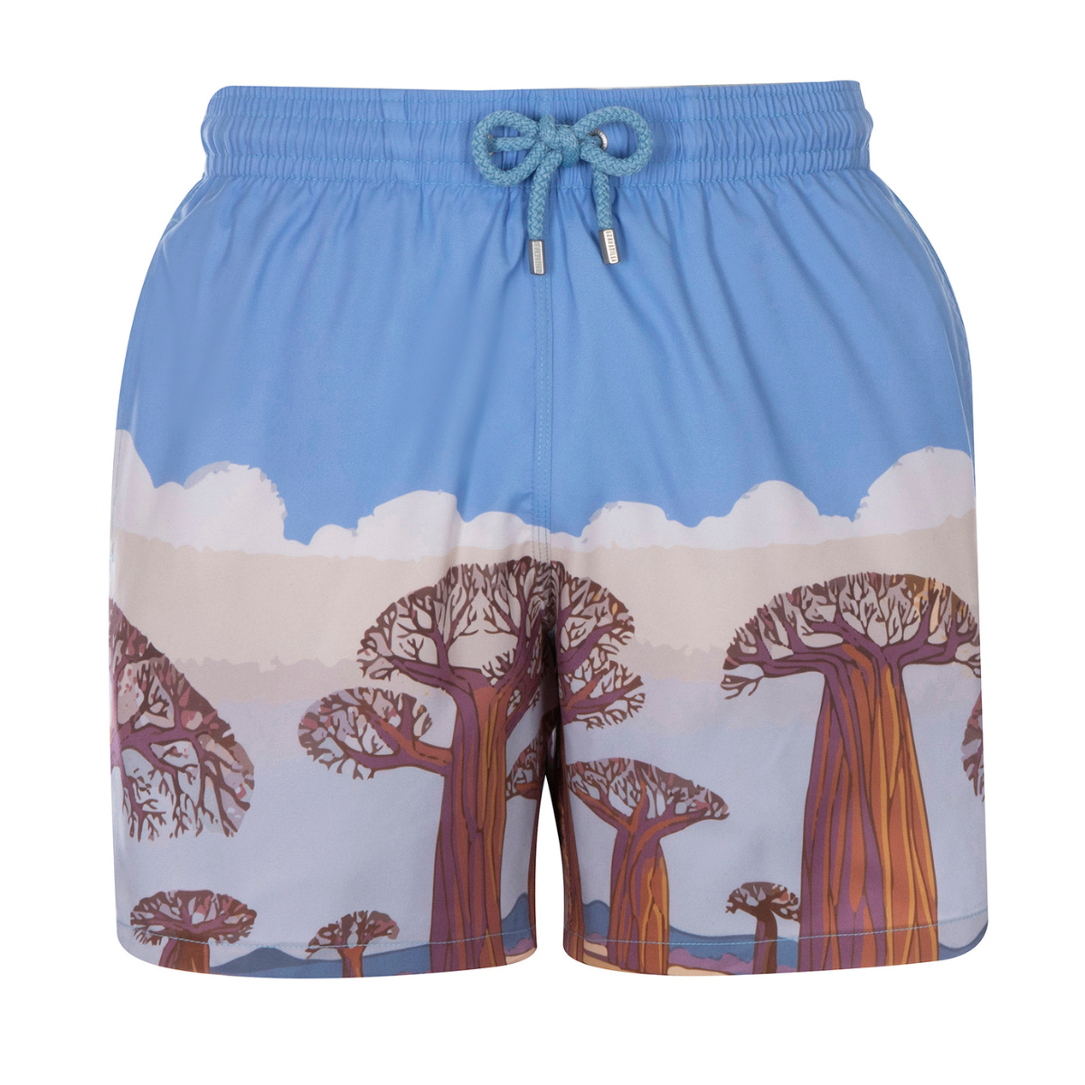 Mid-length Swim Shorts | Baobab / Blue