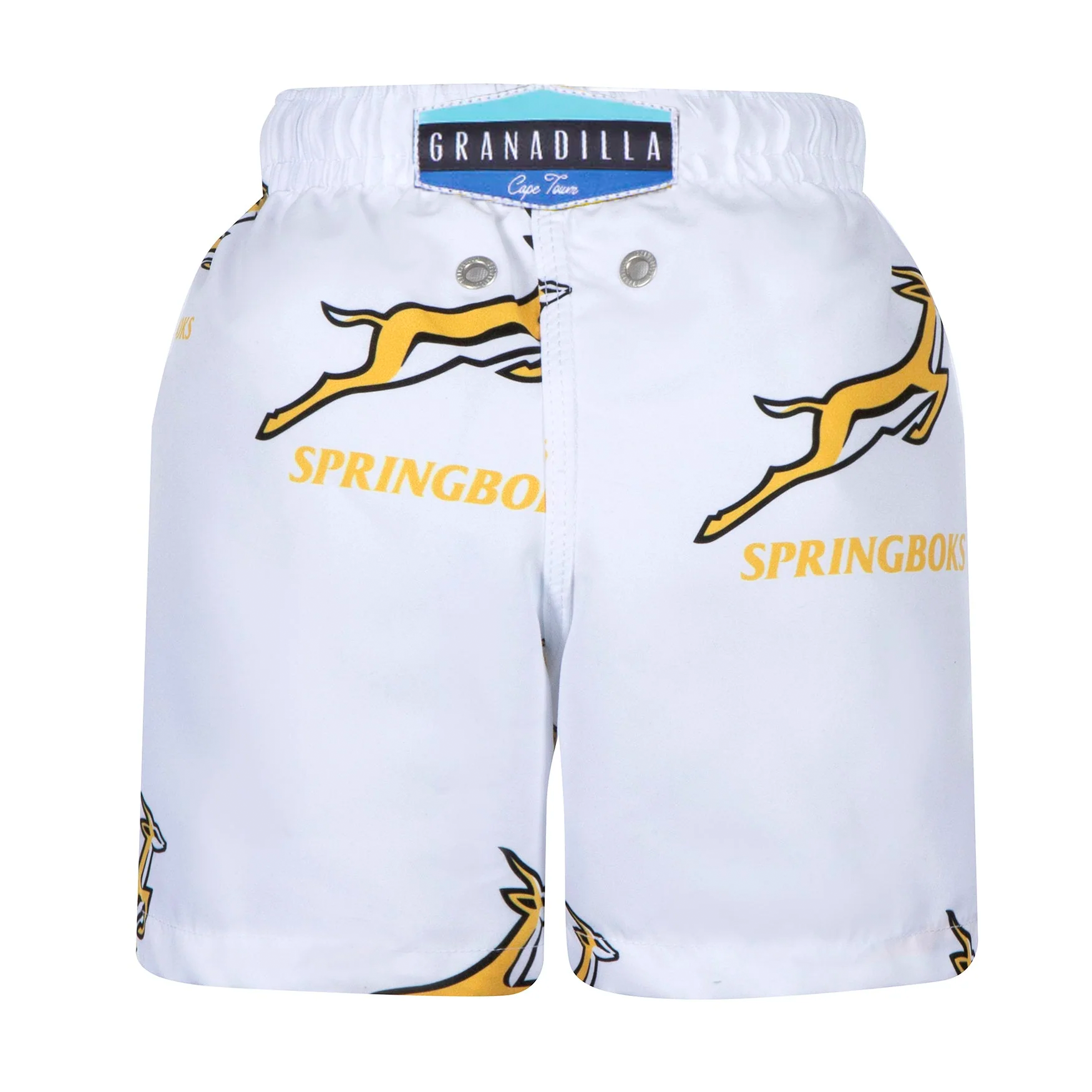 Kids Swim Shorts | Springbok / White