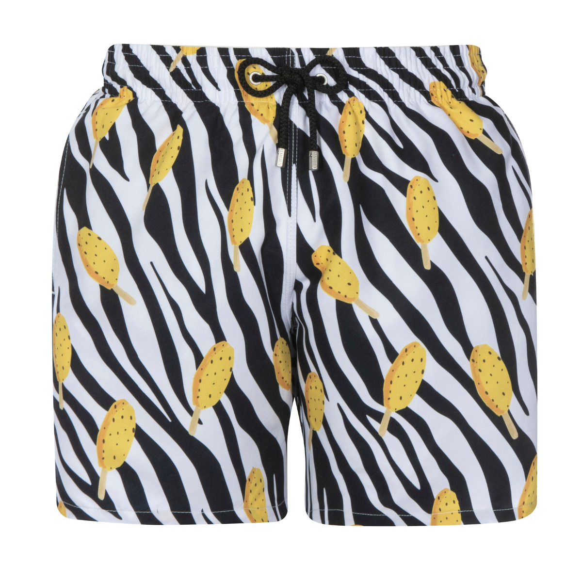 Mid-length Swim Shorts | Zebra Lolly – Granadilla Swim