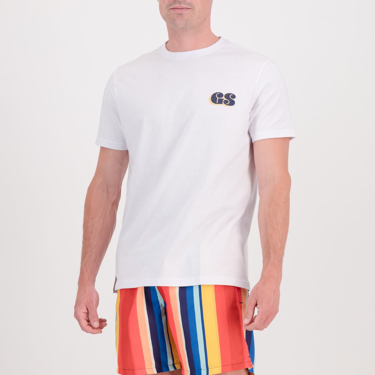 Stripes | White / T-shirt